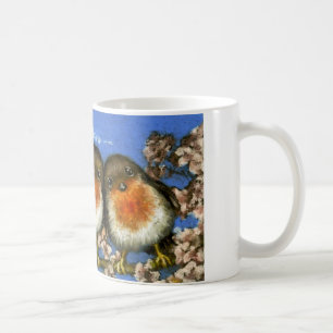 Tasse de deux merles par le lien de Tanya