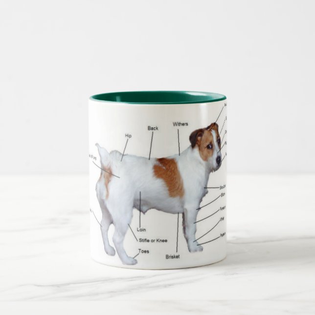 Tasse de diagramme de Jack Russel (Centre)