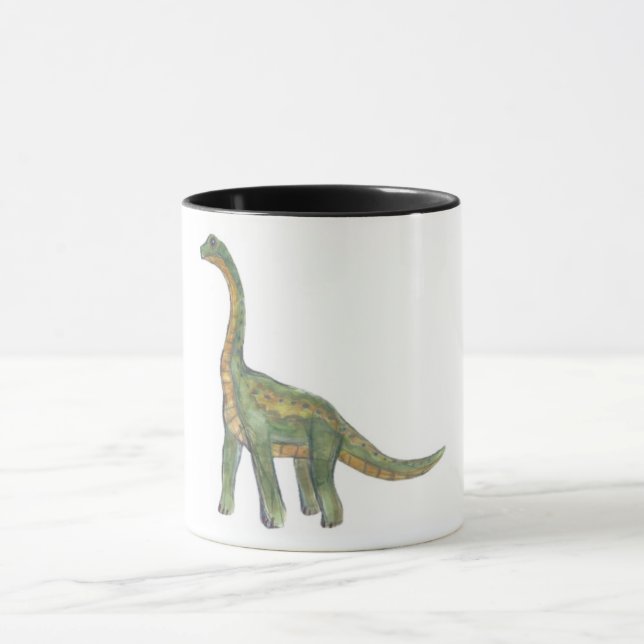 Tasse de dinosaure de brontosaure (Centre)