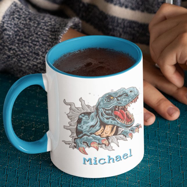 Tasse de dinosaure T-Rex personnalisée (Créateur téléchargé)