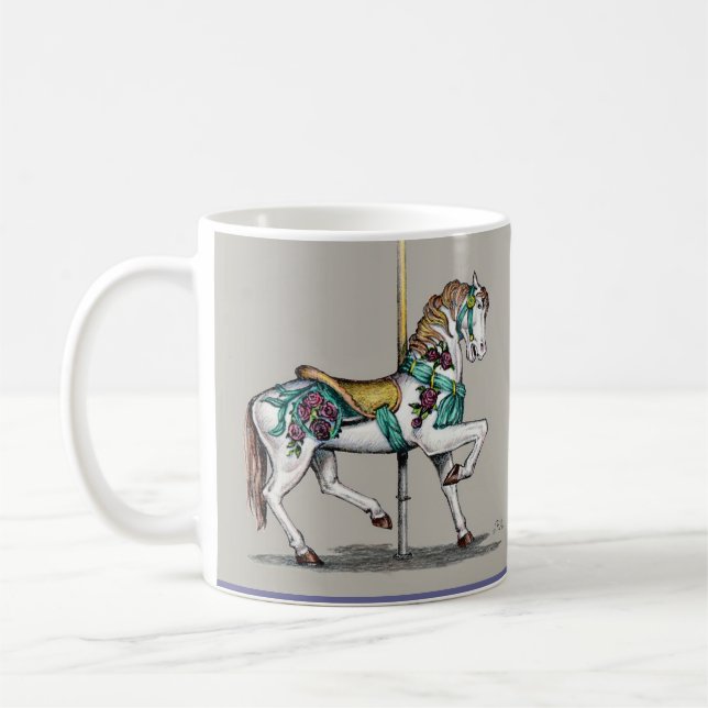Tasse de DM de Paul McGehee "ville de Cheval-Océan (Gauche)