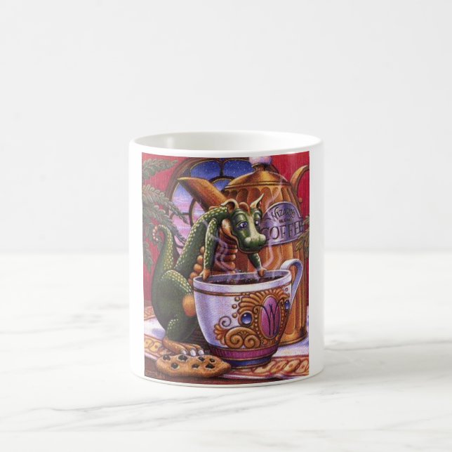 Tasse de dragon de café (Centre)