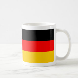 Tasse de drapeau allemand