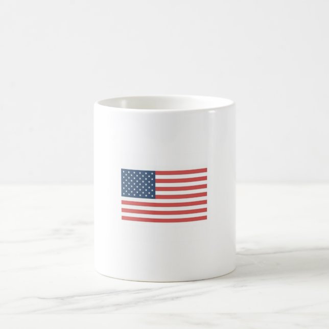 Tasse de drapeau américain (Centre)