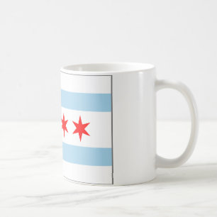 Tasse de drapeau de Chicago