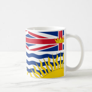 Tasse de drapeau de Colombie-Britannique