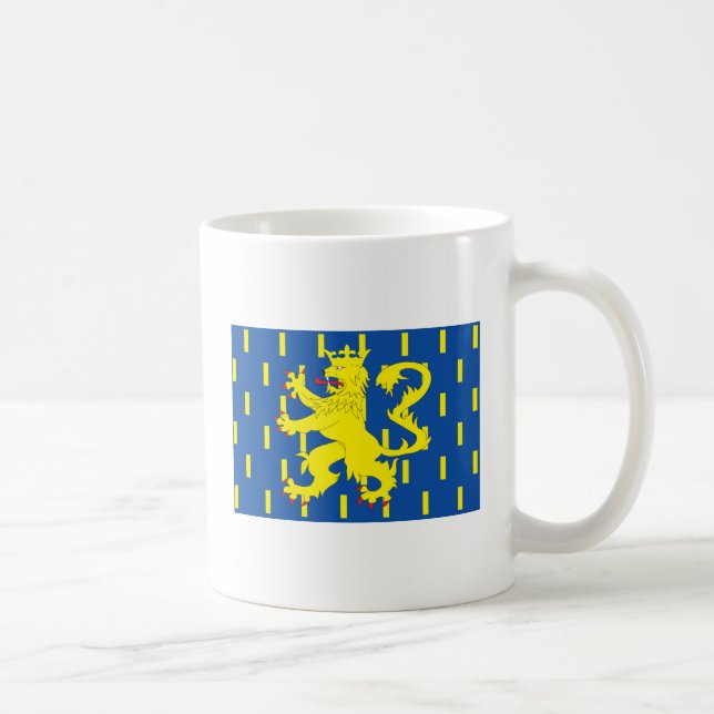 Tasse de drapeau de Franche Comte (Droite)