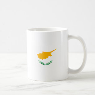 Tasse de drapeau de la Chypre
