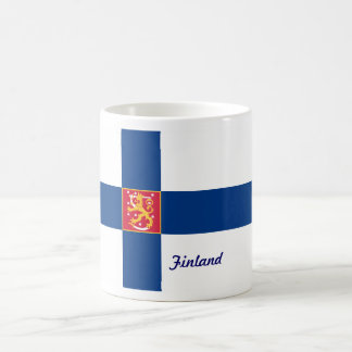 Tasse de drapeau de la Finlande