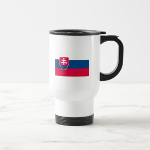 Tasse de drapeau de la Slovaquie