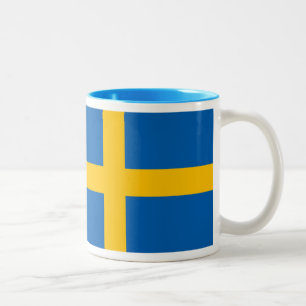 Tasse de drapeau de la Suède