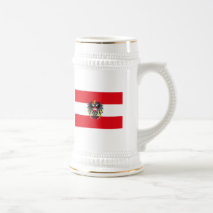 Tasse de drapeau de l'Autriche