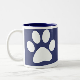 Tasse de drapeau de patte des USA