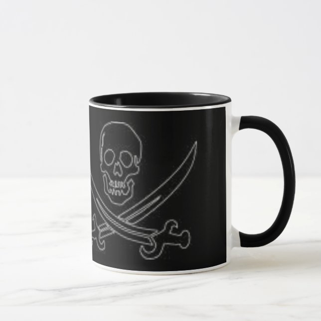 tasse de drapeau de pirate (Droite)
