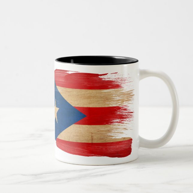 Tasse de drapeau de Porto Rico (Droit)