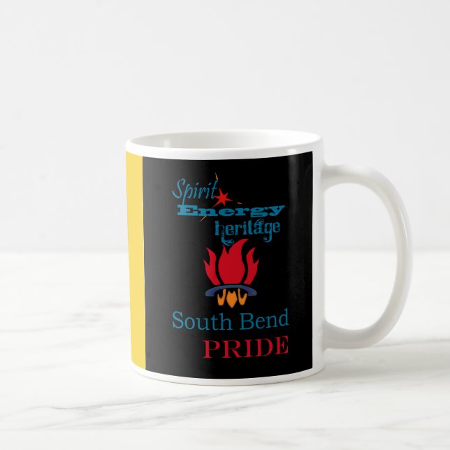 Tasse de drapeau de South Bend (Droite)