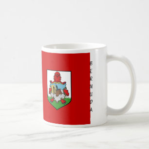 Tasse de drapeau des Bermudes
