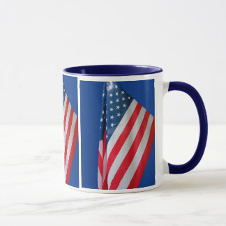 Tasse de drapeau des Etats-Unis d'Amérique