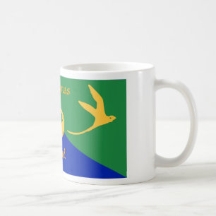 Tasse de drapeau d'Île Christmas