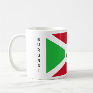 Tasse de drapeau du Burundi