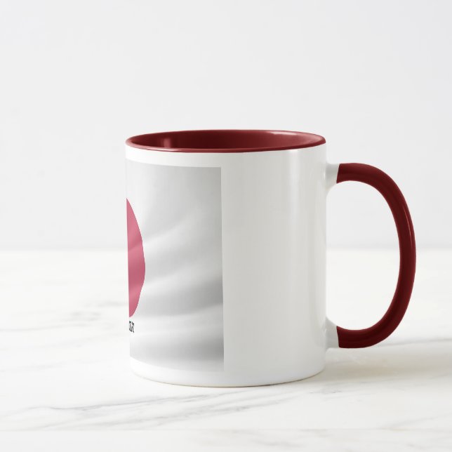 Tasse de drapeau du Japon (Droite)