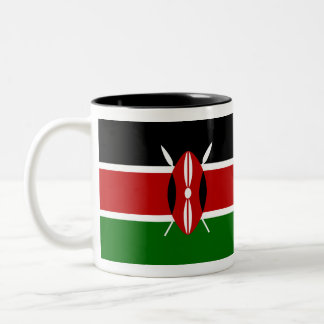 Tasse de drapeau du Kenya
