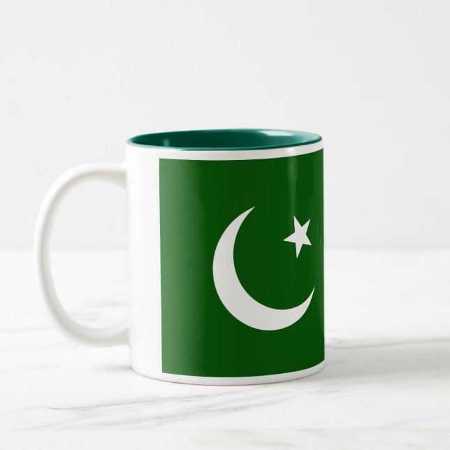 Tasse de drapeau du Pakistan (Gauche)