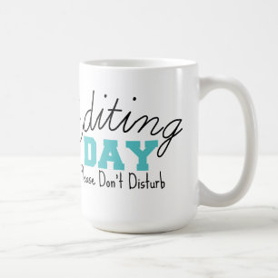 Tasse de édition bleue de jour