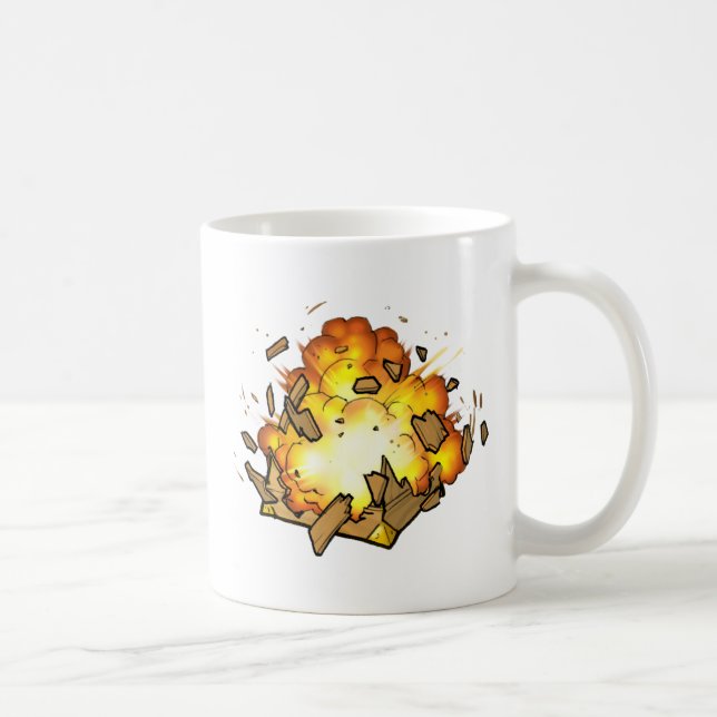 Tasse de explosion de caisse (Droite)