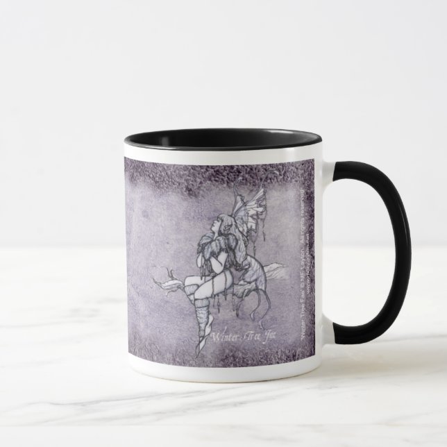 Tasse de Fae d'arbre d'hiver (Droite)