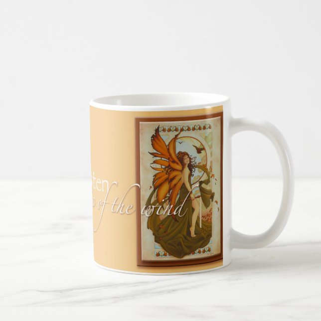 Tasse de Faery d'harmonie d'automne par Teri (Droite)