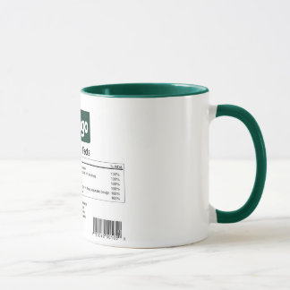 Tasse de faits de nutrition de Django