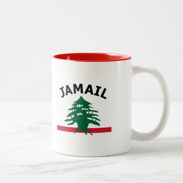Tasse de famille de Jamail - rouge (Droit)