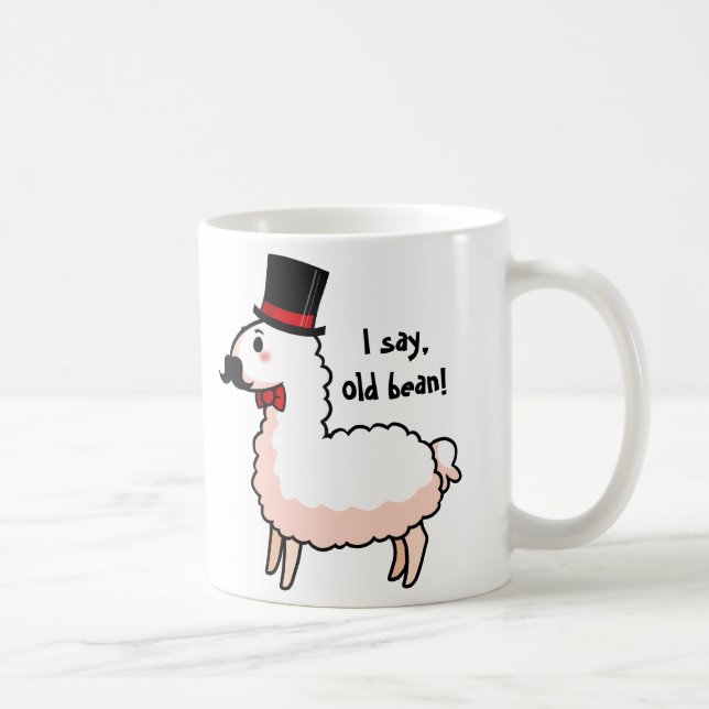Tasse de fantaisie de lama (Droite)
