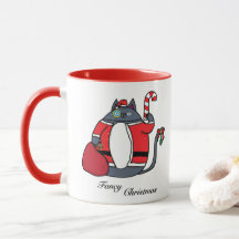 Tasse de fantaisie de Noël