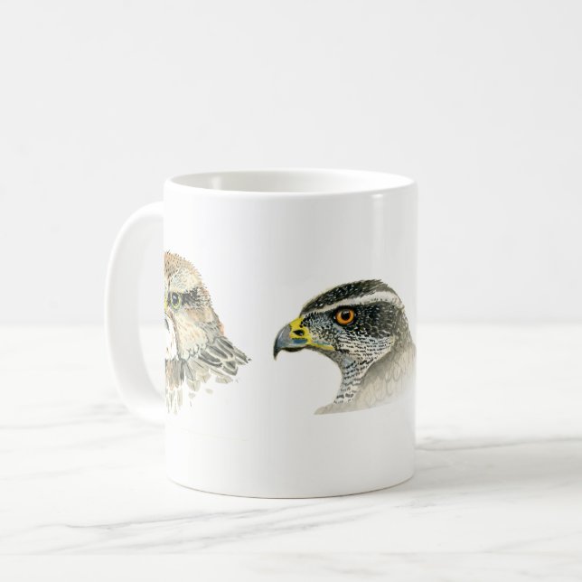 Tasse de fauconnerie (Devant gauche)