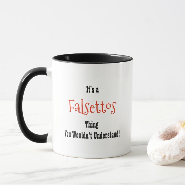 Tasse de faussets (Avec donut)