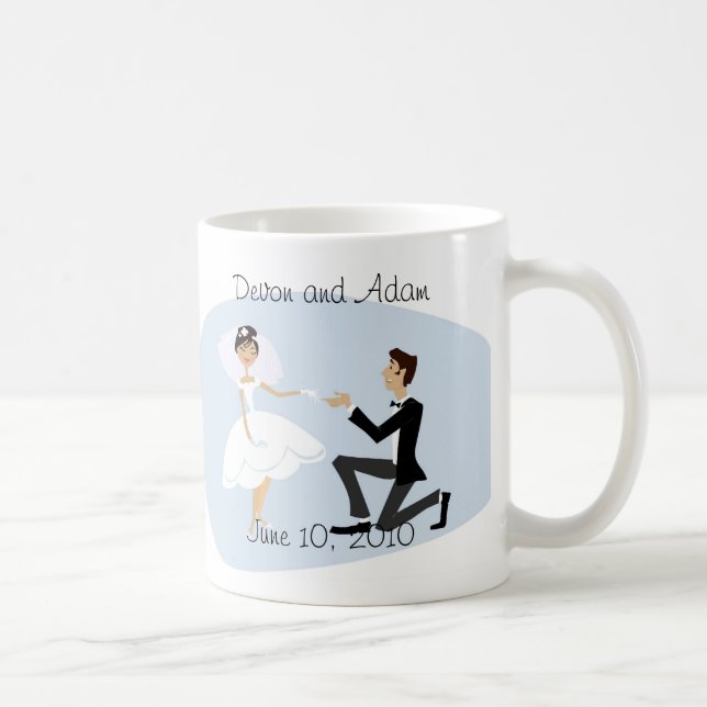 Tasse de faveur de mariage (Droite)