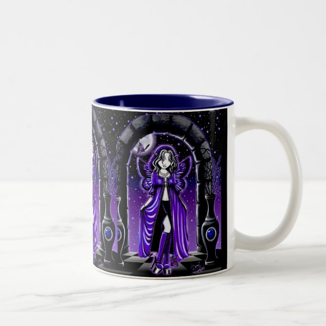 Tasse de fée de papillon de lune de Demi (Droit)
