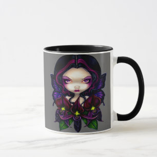Tasse "de fée noire d'orchidée"