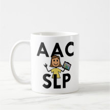 Tasse de femelle d'AAC SLP