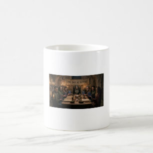 Tasse de fête culte anti-AA – Satire de récupérati