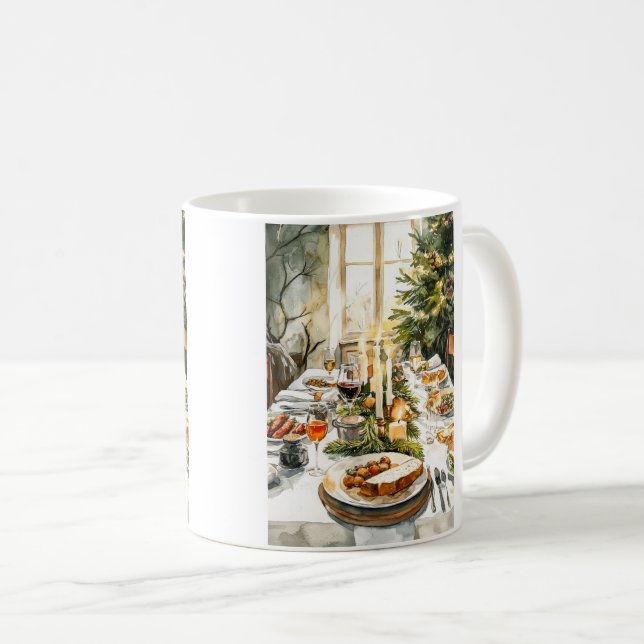 Tasse de fête de Noël (Devant droit)