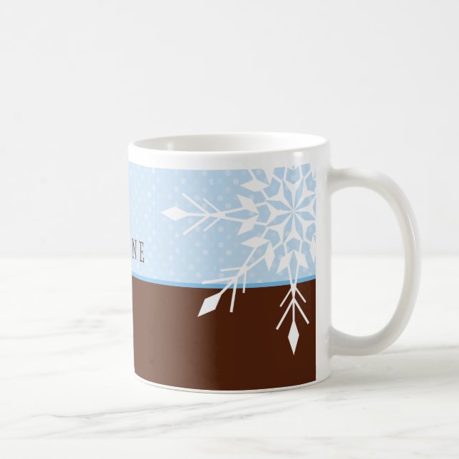 TASSE DE FÊTE : : flocon de neige magique 3 (Droite)
