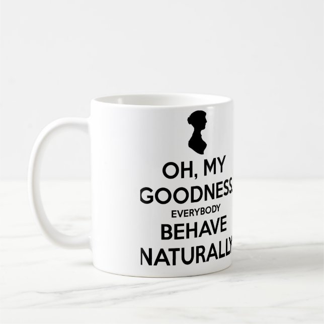 Tasse de fierté et de préjudice (Gauche)