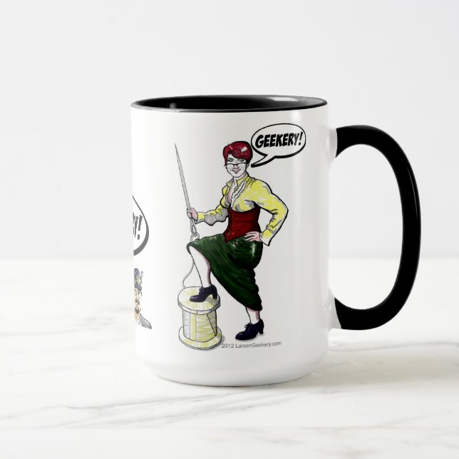 Tasse de filles de Geekery (Droite)