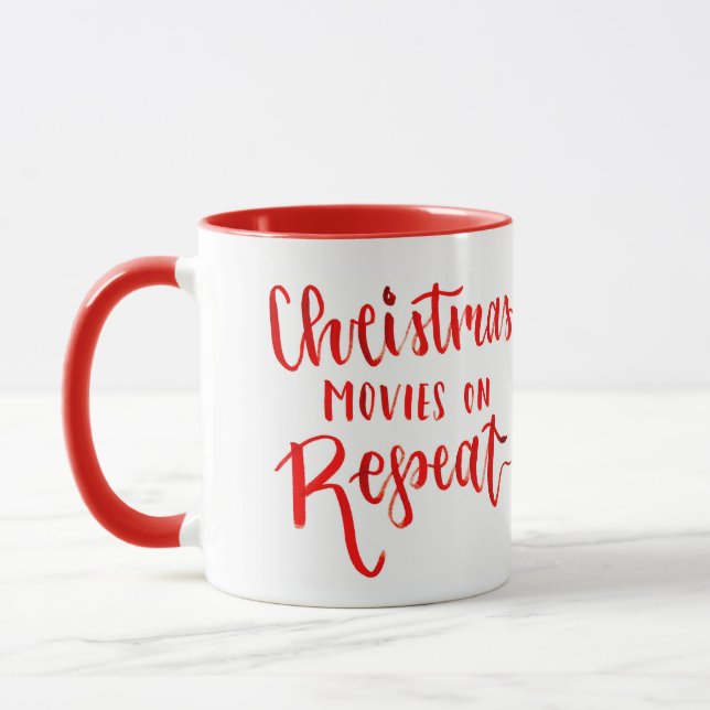 Tasse de films de Noël (Gauche)