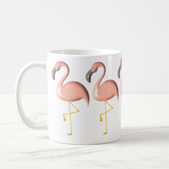 Tasse de Flamant rose (Gauche)