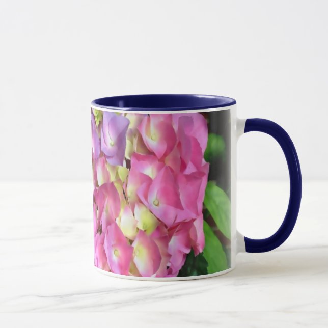Tasse de fleur de fleur d'hortensia (Droite)