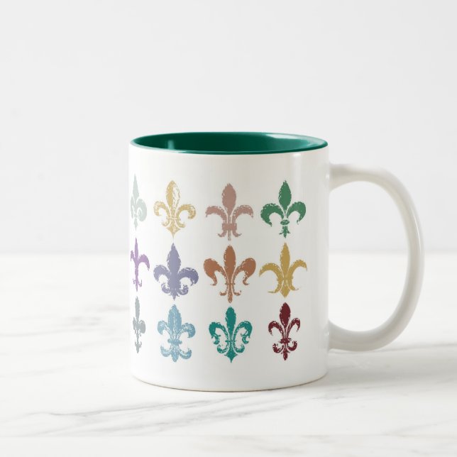 Tasse de Fleur de Lis Study (Droit)